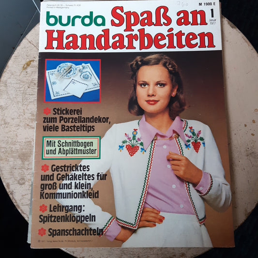 burda spaß an handarbeiten 1-1977