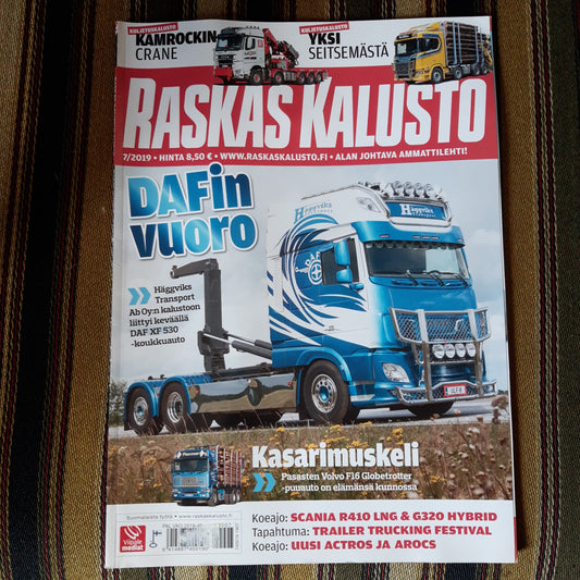 raskas kalusto 7/2019