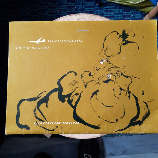 sas seinäkalenteri 1976