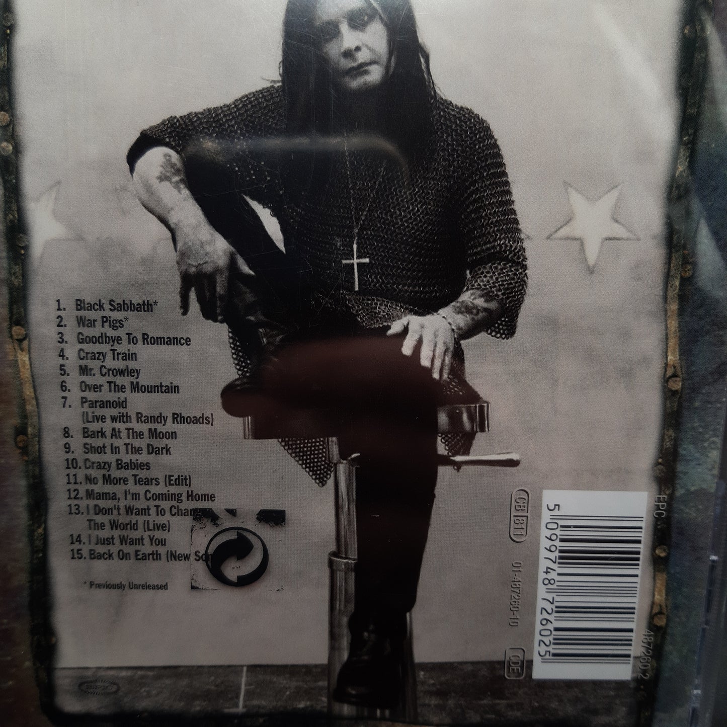 ozzy osbourne - the ozzman cometh - cd