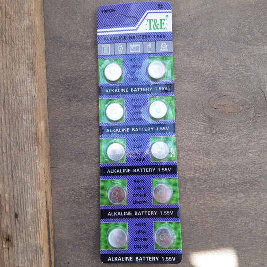 nappiparisto lr43 - ag12 - 10 kpl