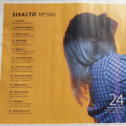 helsingin sanomat kuukausiliite 5/2021 no. 590