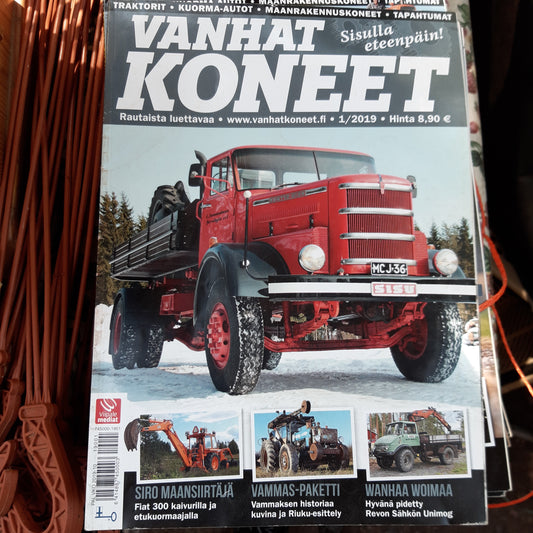 vanhat koneet 01/2019