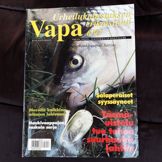 vapa 6/97 - urheilukalastuksen erikoislehti