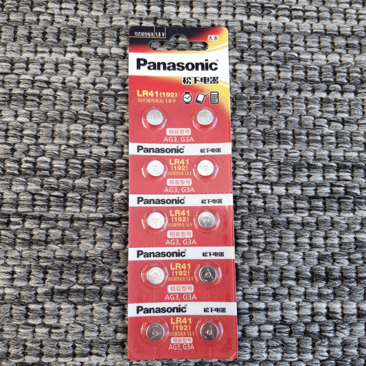 panasonic nappiparisto lr41 - ag3 - 10 kpl