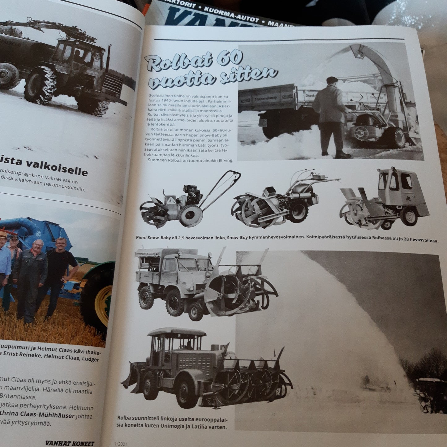 vanhat koneet 1/2021
