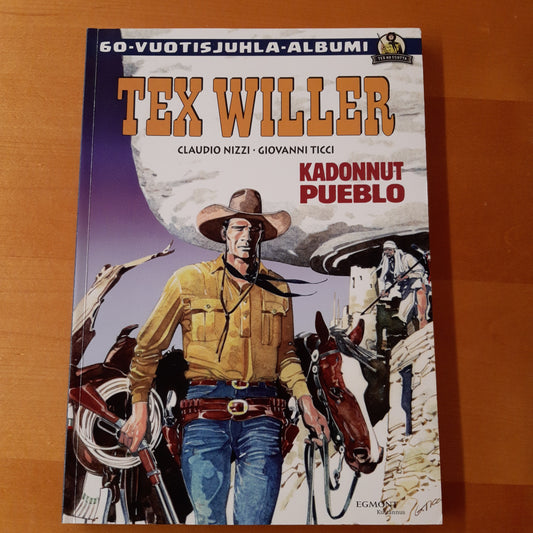 tex willer - kadonnut pueblo - 60-vuotisjuhla-albumi