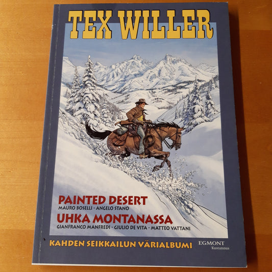 tex willer - painted desert ja uhka montanassa - suuralbumi 35