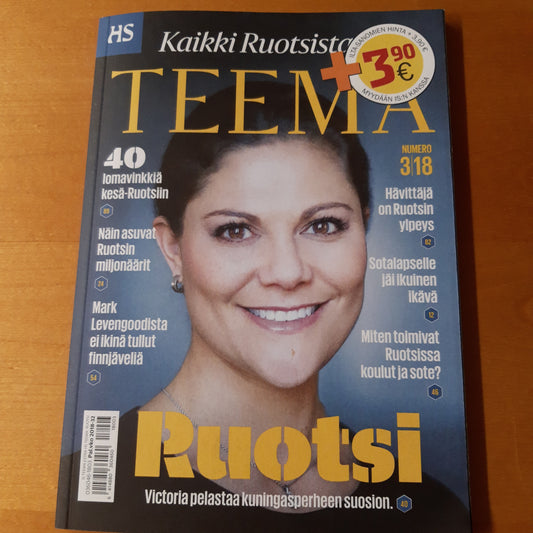 helsingin sanomat hs teema 3/2018 - ruotsi