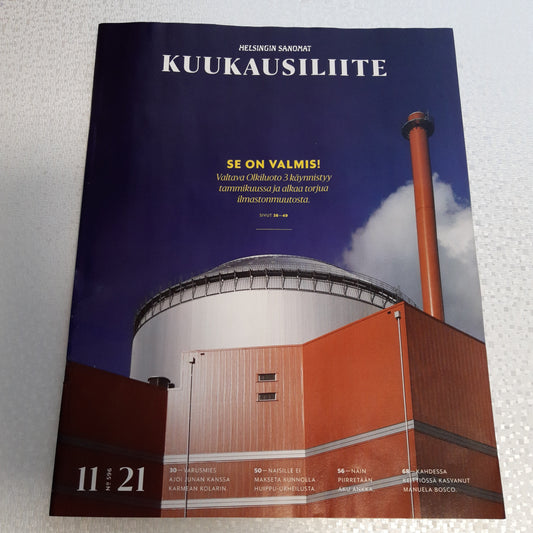 helsingin sanomat kuukausiliite 11/2021 no. 596