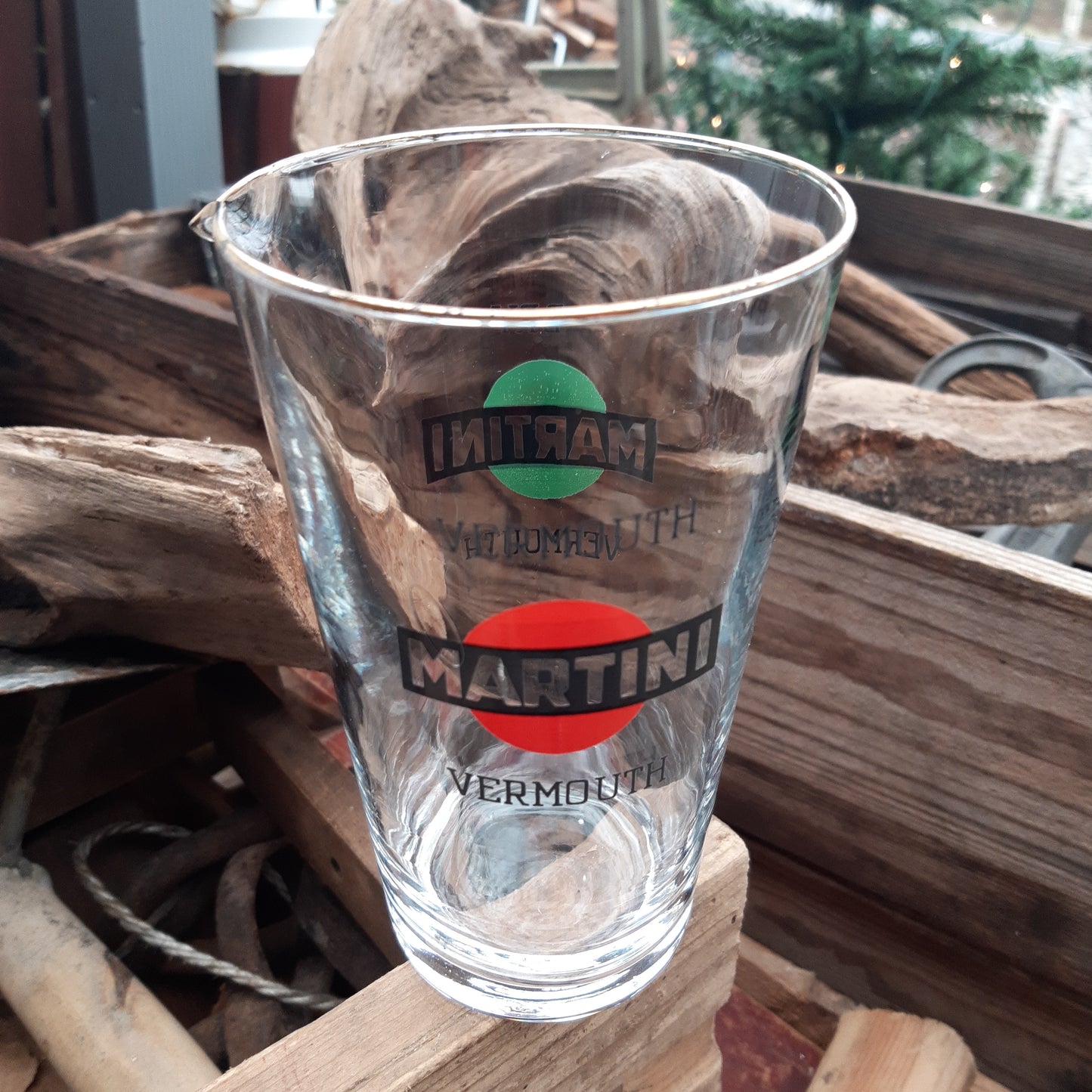 vanha martini sekoituskannu