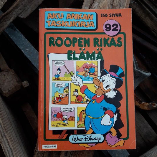 roopen rikas elämä - aku ankan taskukirja 92