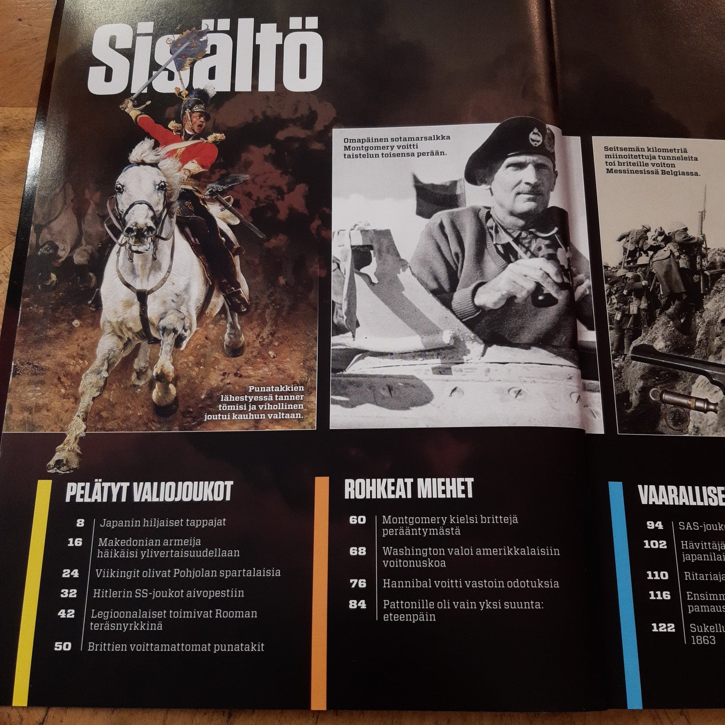 historian pelätyimmät valiojoukot