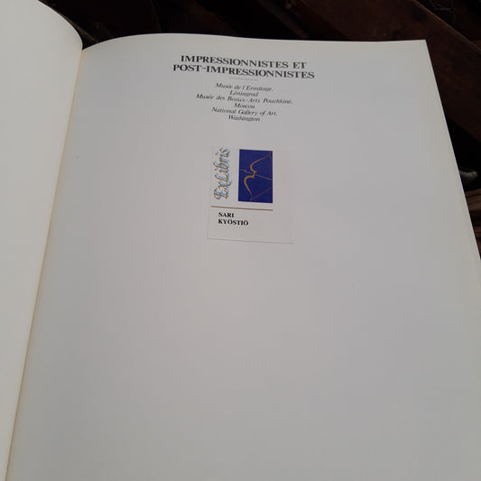 taidekirja - impressionnistes et post-impressionnistes