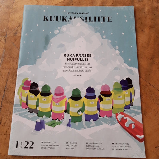helsingin sanomat kuukausiliite 1/2022 no. 598