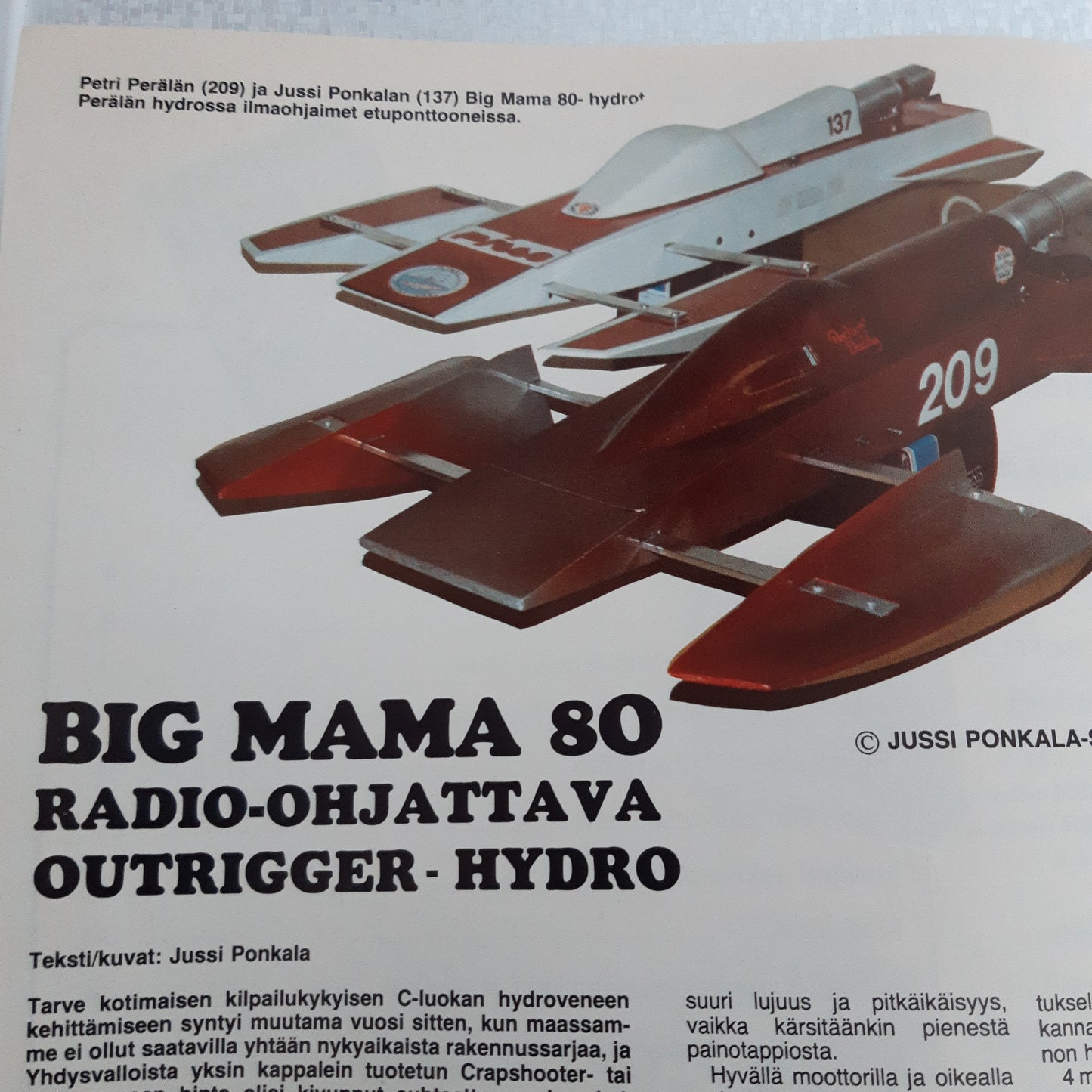 pienoismalli numero 3 1983 - harrastelehti
