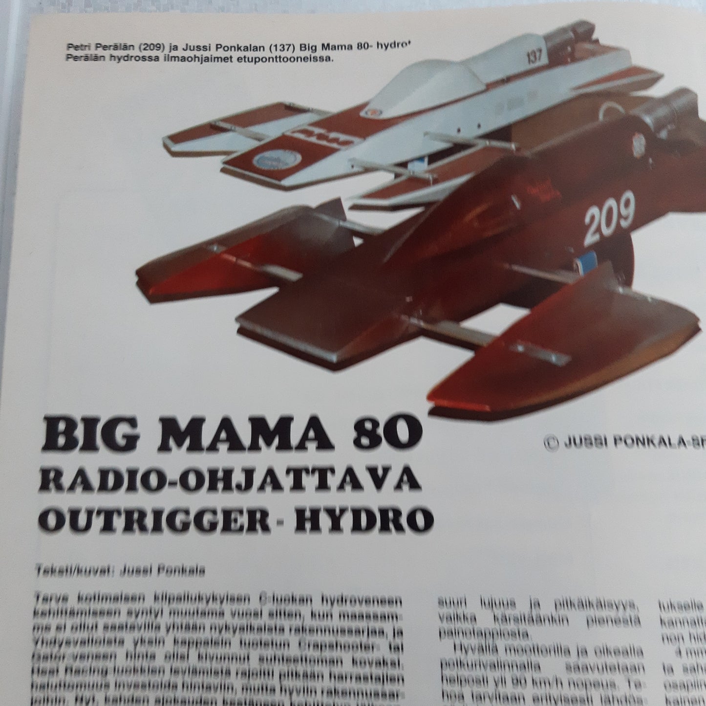 pienoismalli numero 3 1983 - harrastelehti