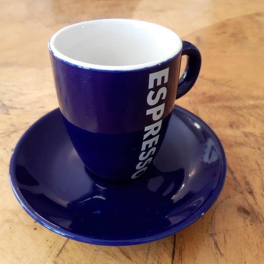 royal norfolk sininen espressokuppi