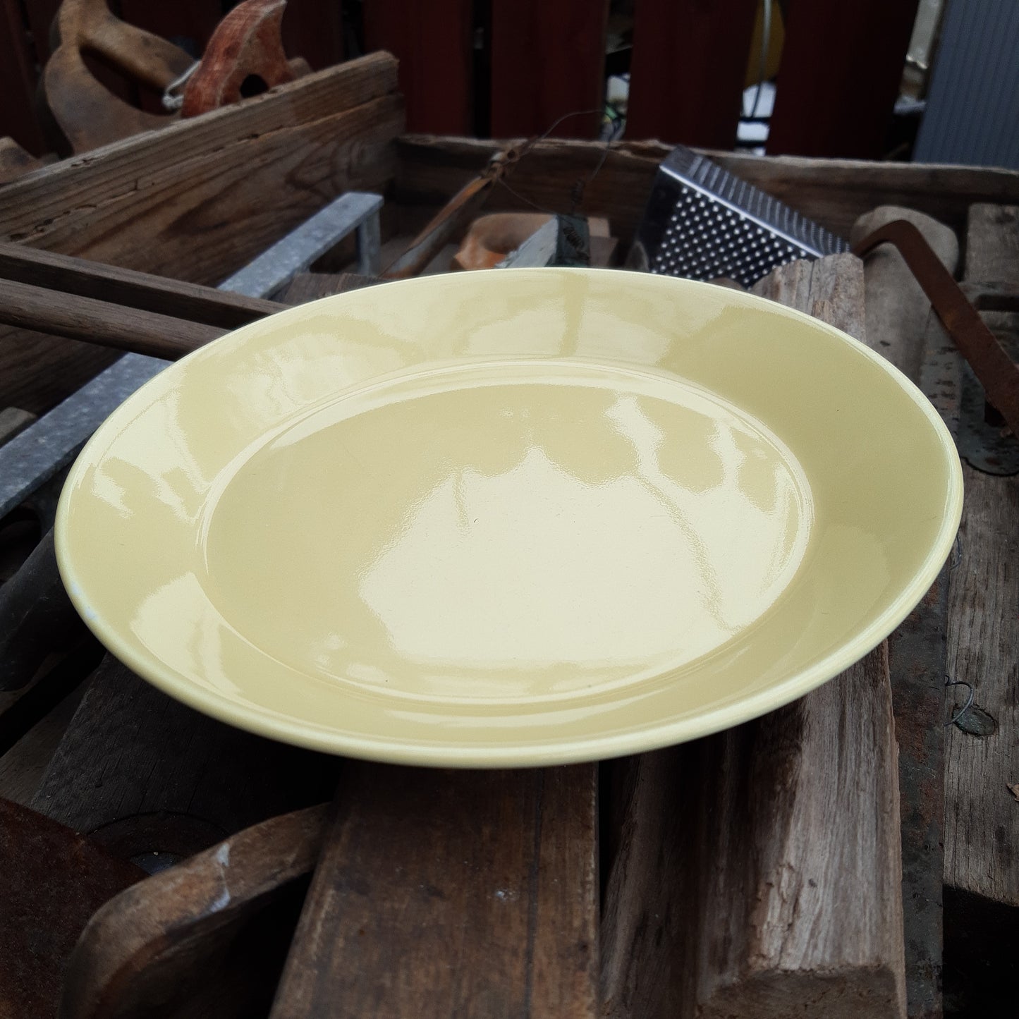 keltainen arabia kilta lautanen 21 cm