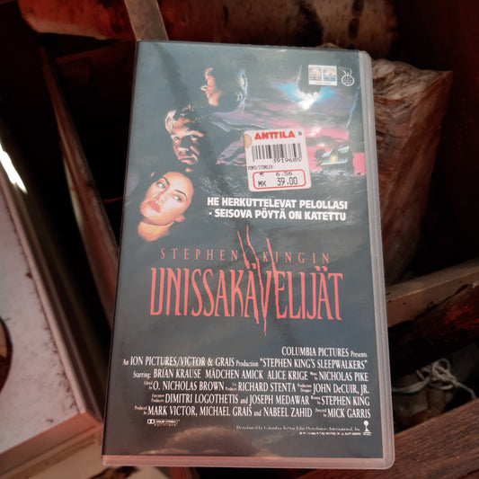 stephen king - unissakävelijät - vhs