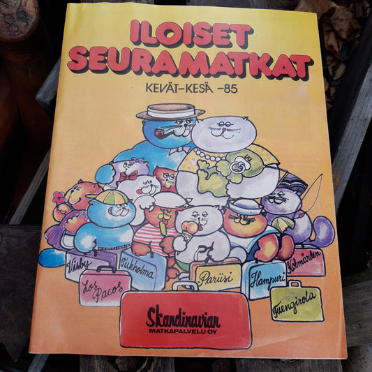 Iloiset Seuramatkat kevät-kesä -85 matkaesite
