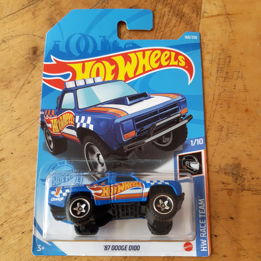 Hot Wheels '87 Dodge D100 1/64
