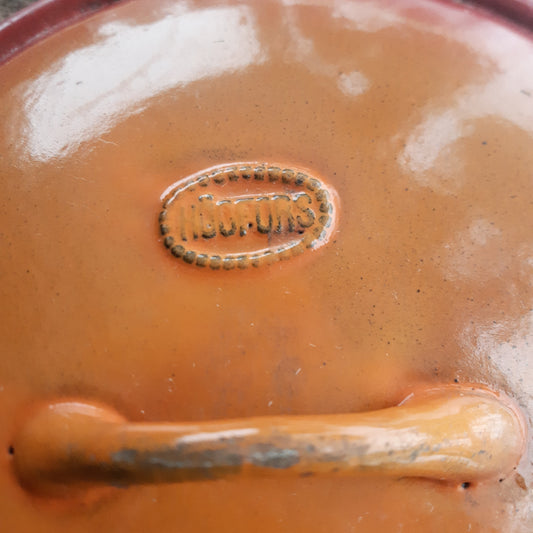 Högfors 4 litran valurautapadan oranssi kansi