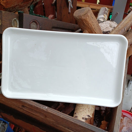 Arabia valkoinen tarjotin/vati