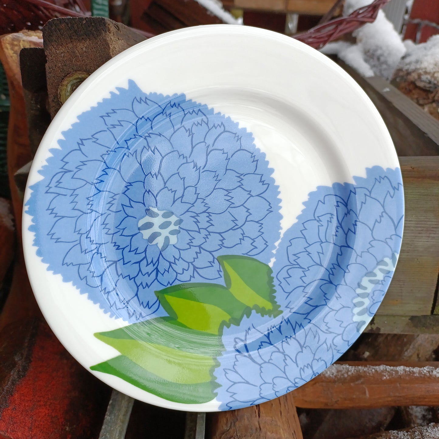 Iittala Marimekko Primavera suomensininen lautanen