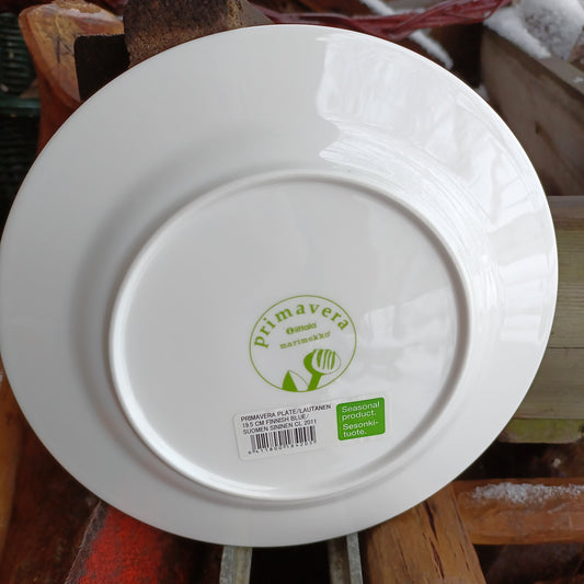 Iittala Marimekko Primavera suomensininen lautanen