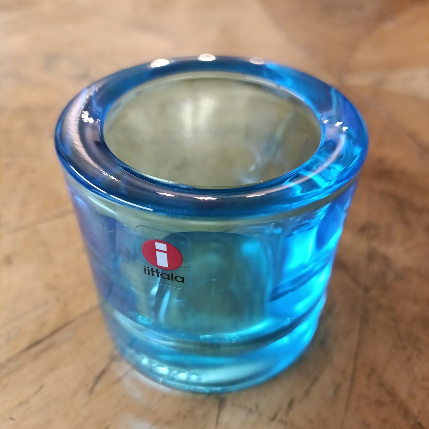 Iittala Marimekko Kivi kynttilälyhty vaaleansininen