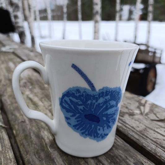 Arabia illusia sininen muki