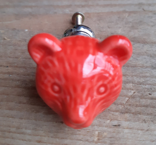 nallen pää - lipaston nuppi