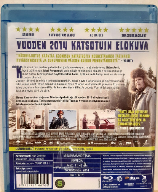 mielensäpahoittaja - blu-ray