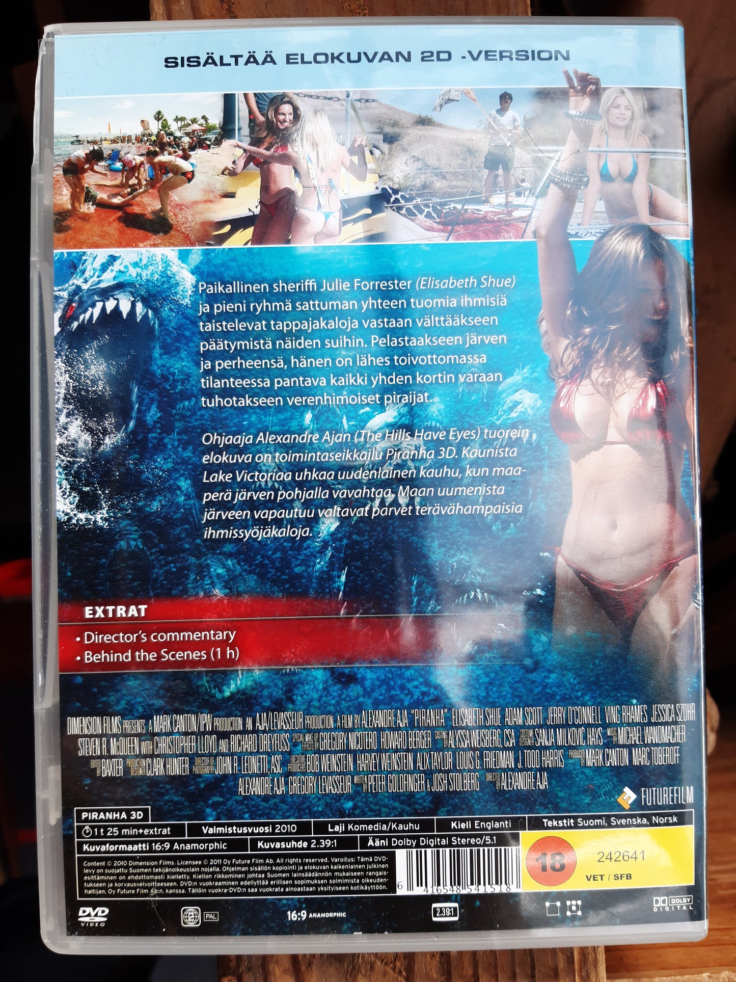 piranha dvd