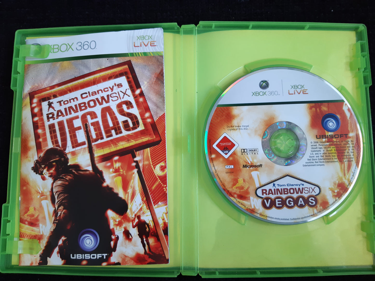 tom clancy's rainbow six vegas - xbox 360