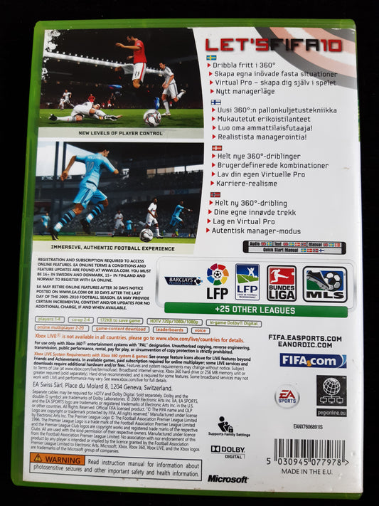 fifa 10 - xbox 360
