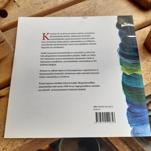 kirjontaa 50-60-luvun tyyliin