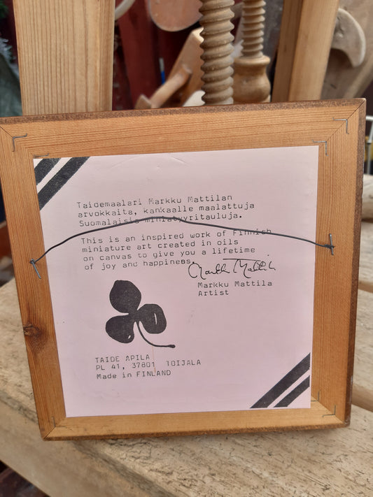 miniatyyritaulu - markku mattila