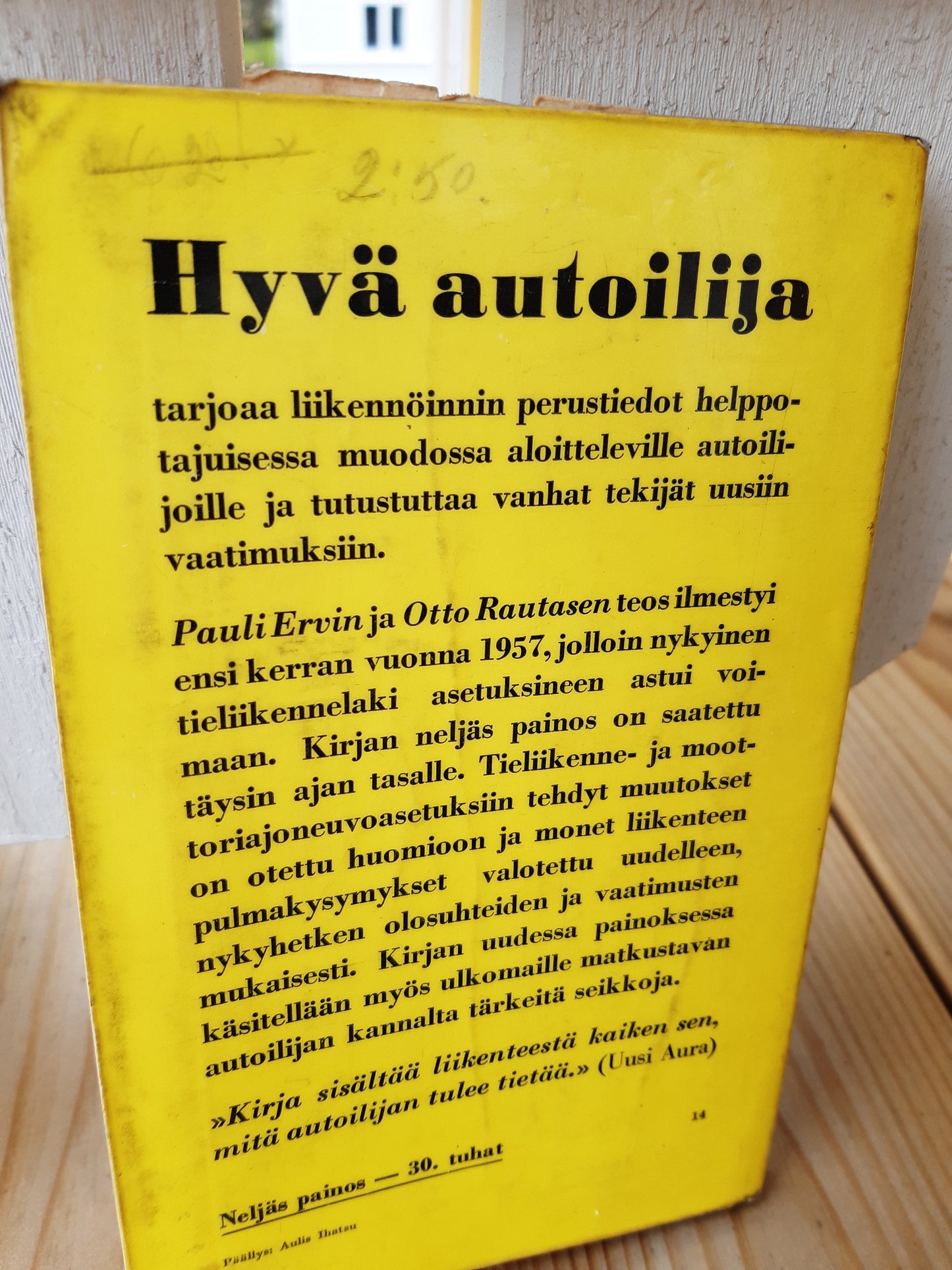 hyvä autoilija vuodelta 1962