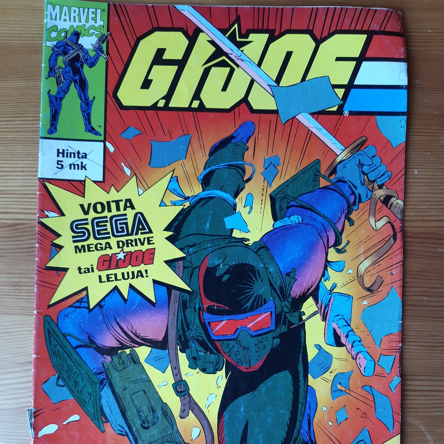 g.i.joe sarjakuvalehti vuodelta 1993