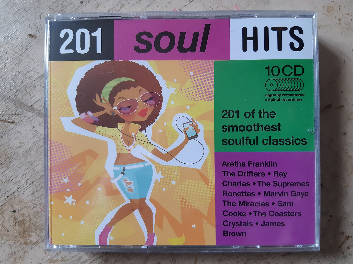 201 soul hits 10 cd:n kokoelma