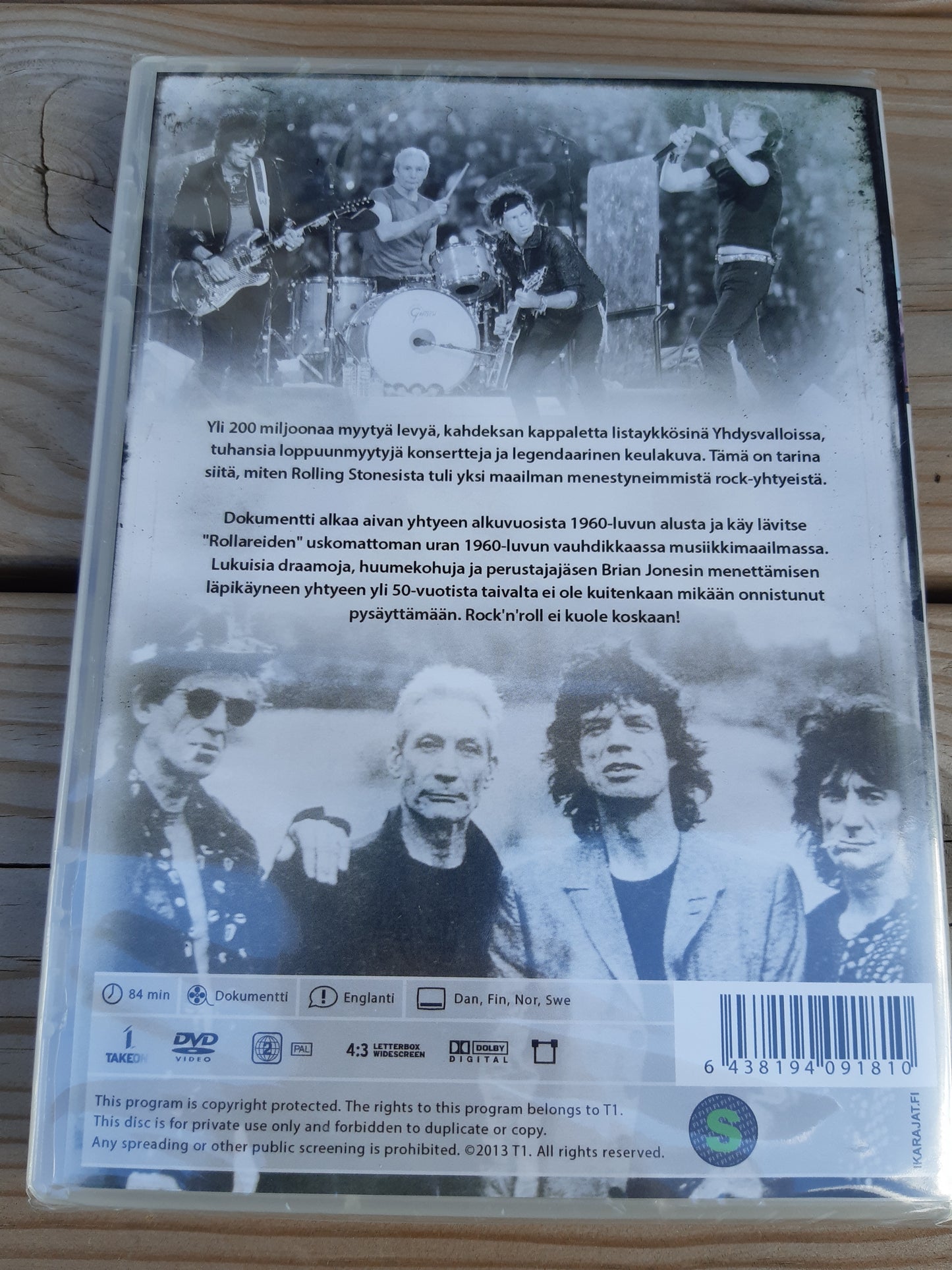 rolling stones - on a roll - dvd