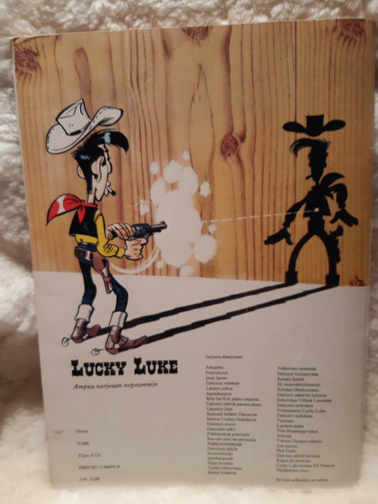 lucky luke - yksikätinen rosvo