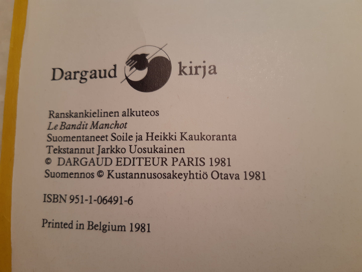 lucky luke - yksikätinen rosvo