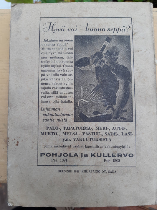 moottoriajoneuvo lainsäädäntö vuodelta 1938