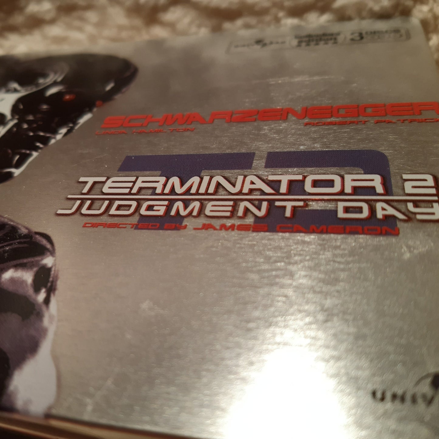 terminator 2 judgement day - 3 dvd