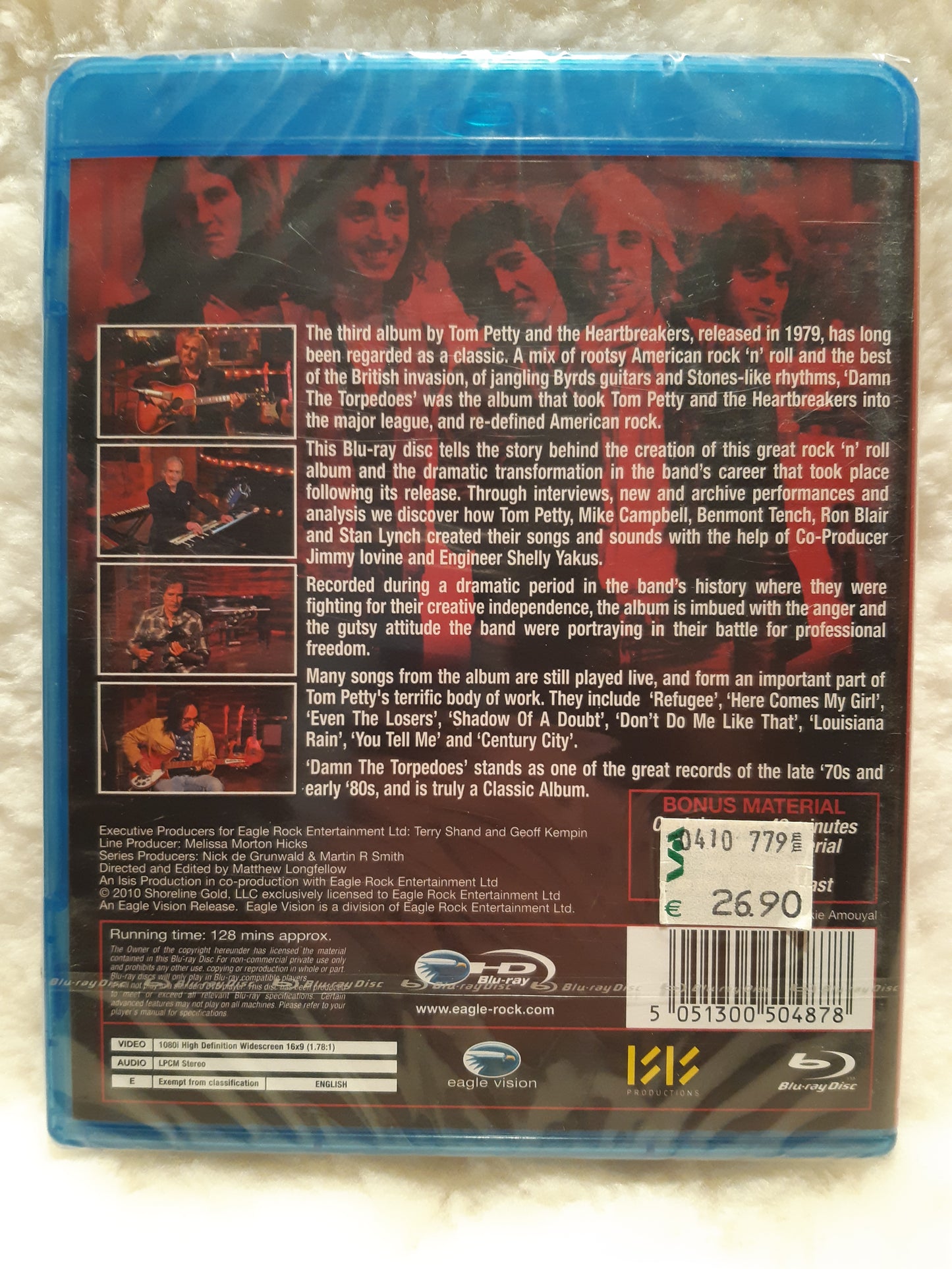 tom petty and the heartbreakers - damn the torpedos - blu-ray