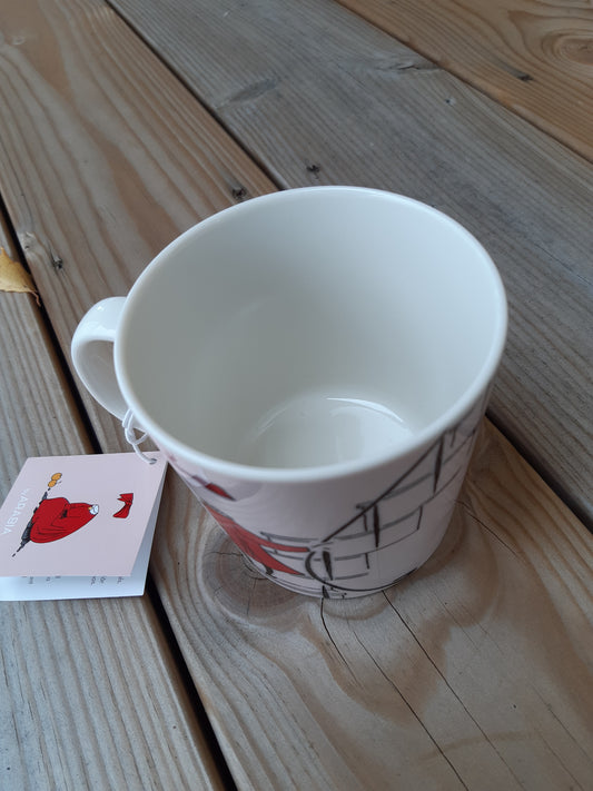 arabia muumimuki ninni puuteri 75-vuotis juhlamuki