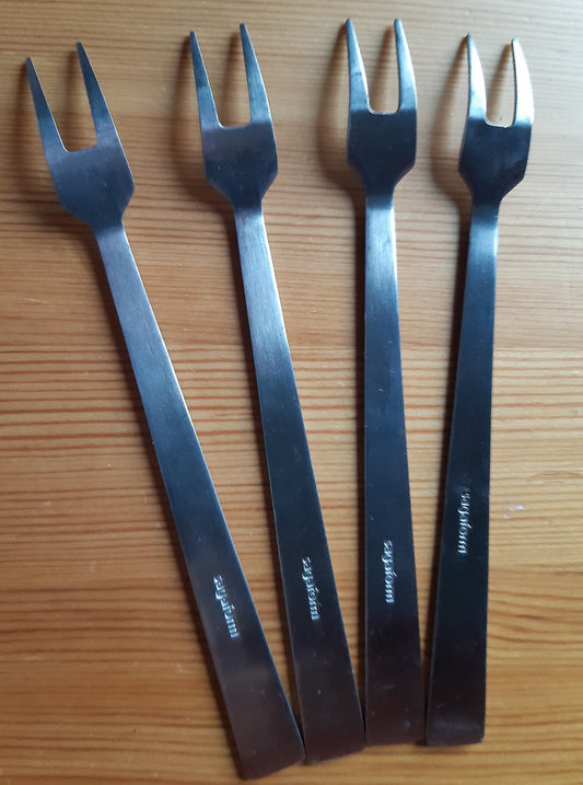 sagaform leikkelehaarukka 4 kpl